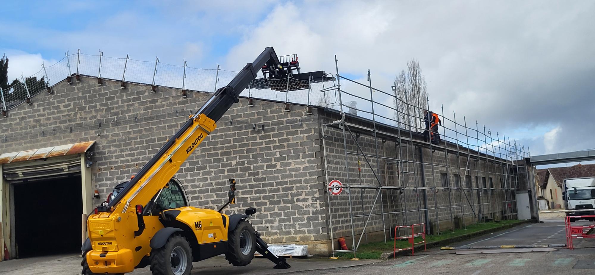 Travaux panneaux solaires C2R
