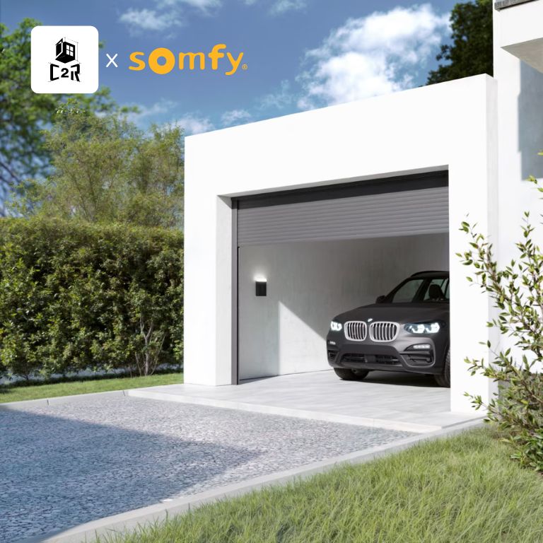 Somfy : Boîtier de commande Rollixo Premium io pour portes de garage enroulables